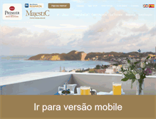 Tablet Screenshot of majesticnatal.com.br